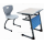 Plastic top table and plastic seat School furniture